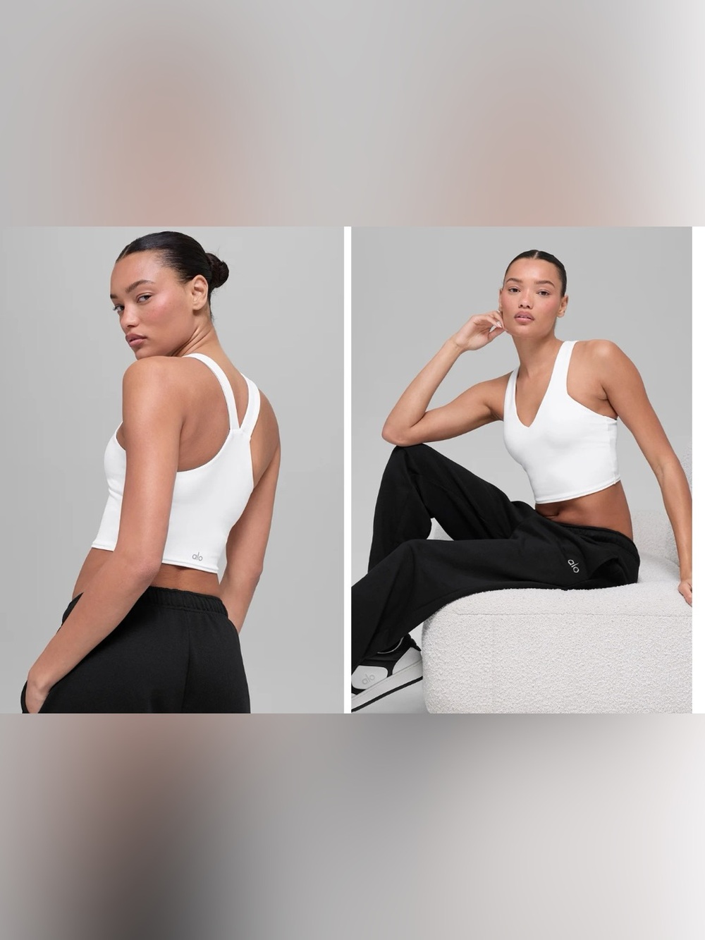 ALO Yoga Airbrush Real Bra Tank. Size XS